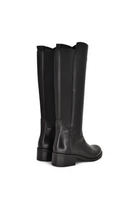 Stivale donna in pelle colore nero. J HERO | ST514-NERO